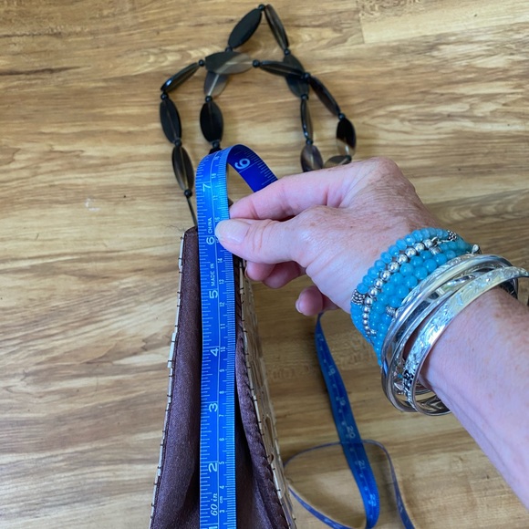 Mad Bags mother of pearl handbag purse - Picture 15 of 16